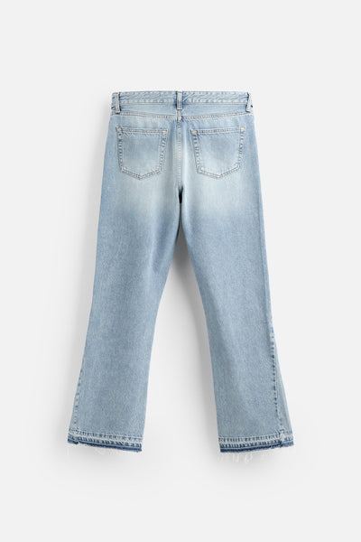 Washed Flared Jeans?