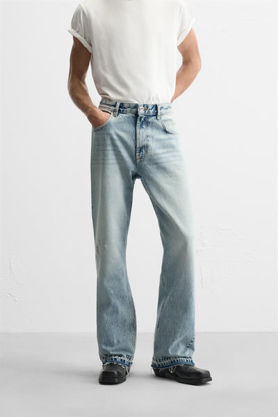 Washed Flared Jeans?