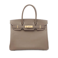 TOP HANDLE BAG 25 TAUPE