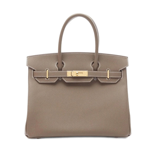 TOP HANDLE BAG 25 TAUPE