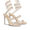 RENE C HIGH HEELS WHITE GOLD