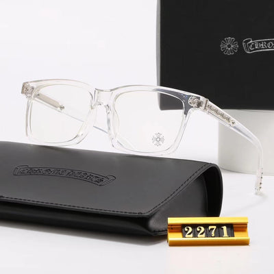 Transparent Frame with Silver Pattern