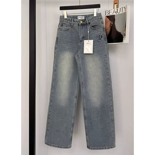CC logo jeans