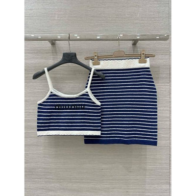 Miu Miu set stripes