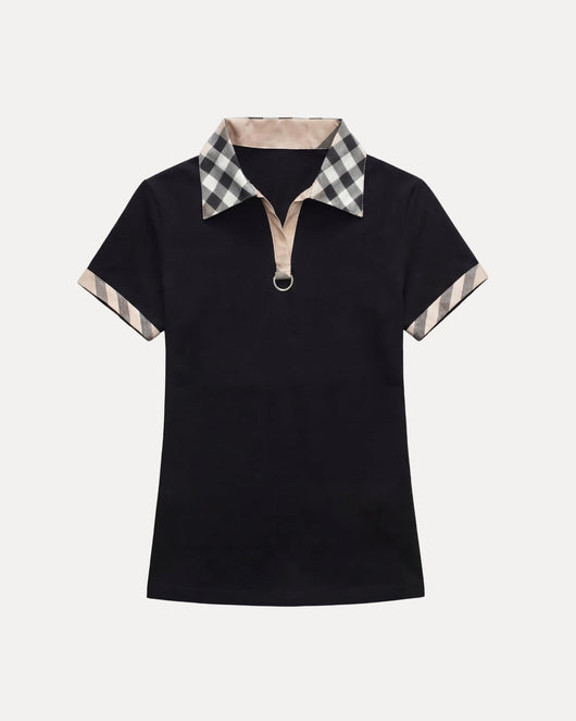 Checked Polo