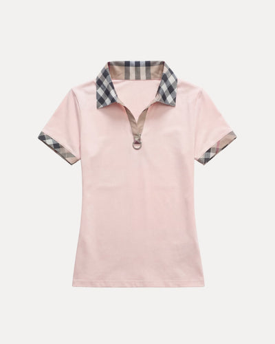 Checked Polo
