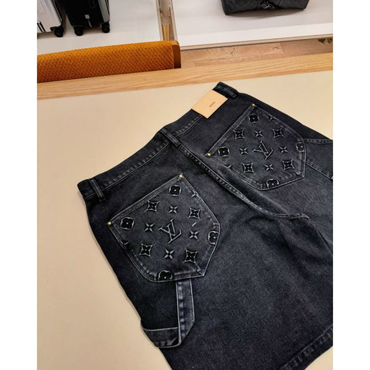 LV carpenter denim jeans black