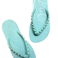 RED BOTTOM FLIP FLOPS TIFANNY