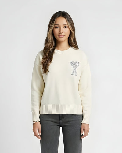 CHEST DETAIL KNIT