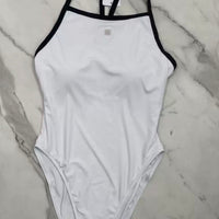 WHITE C SWIMSUIT