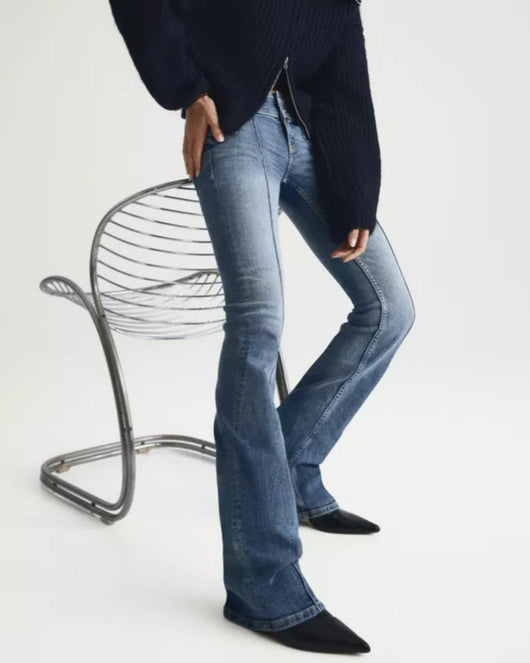 Sleek Flow Flare Jeans