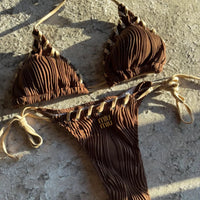MIUE BROWN BIKINI