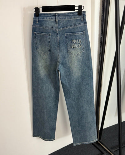 MIUE GLITTER JEANS