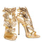 GOLD ANGEL HEELS