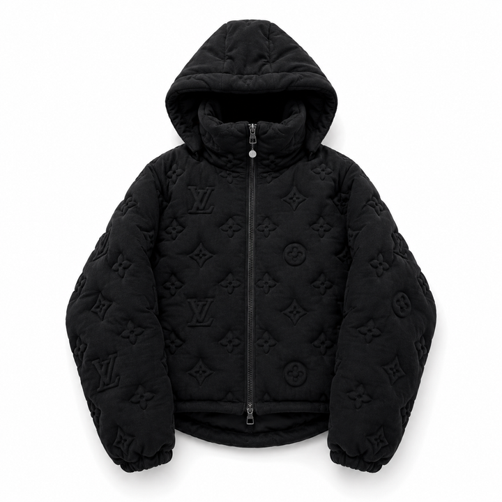 ICONIC PUFFER COAT BLACK