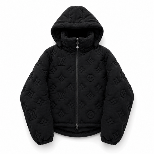 ICONIC PUFFER COAT - Black