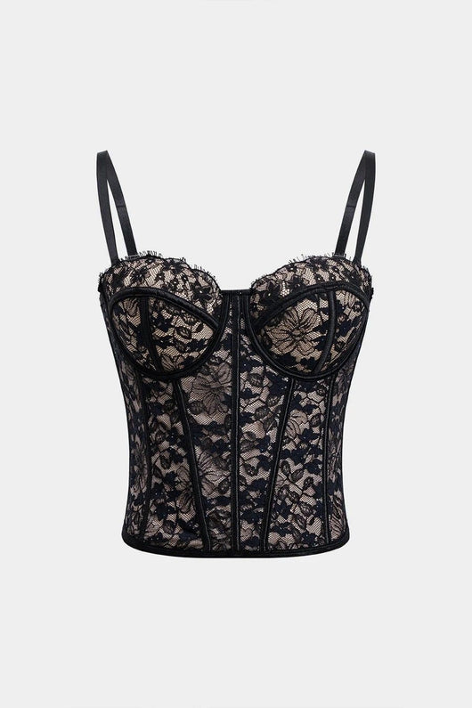 CORSET LACE TOP