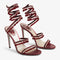 RENE C HIGH HEELS RED