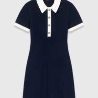 MAJE POLO DRESS