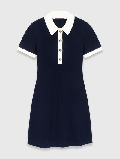 MAJE POLO DRESS