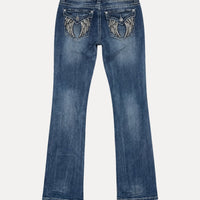 Midnight Wing Straight Jeans