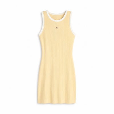 C BASIC YELLOW DRESS
