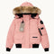 PINK FUR TRIM COAT