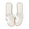 it girl white sandals