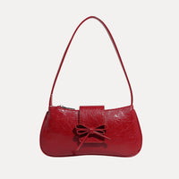 Scarlet Bow Shoulder Bag