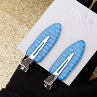 BLUE HAIR CLIPS