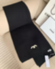 CC SCARF BLACK AND WHITE