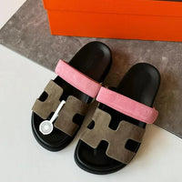 CHYPRE SANDALS GREY PINK