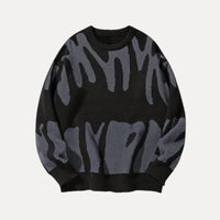Pattern Knit Sweater