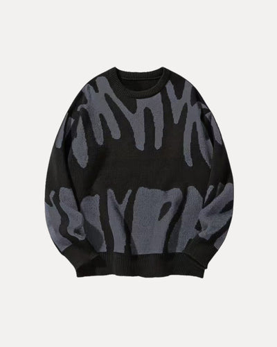 Pattern Knit Sweater