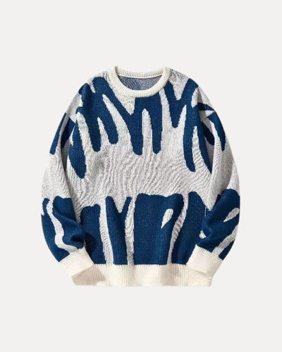 Pattern Knit Sweater
