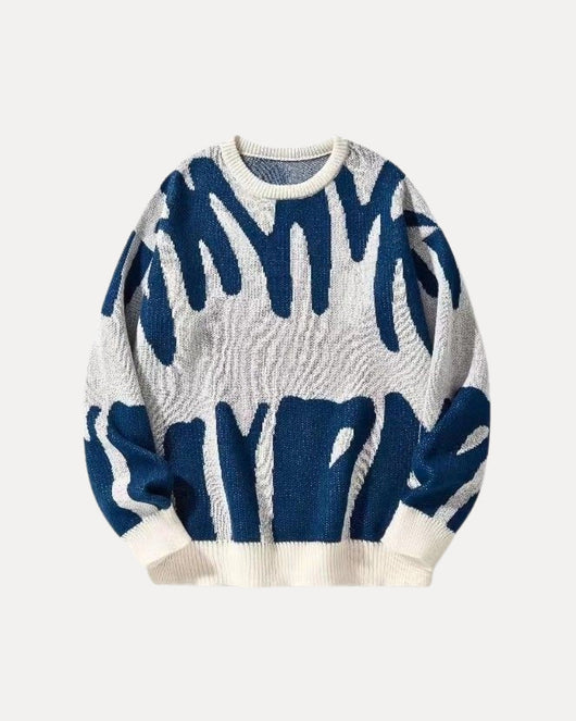 Pattern Knit Sweater