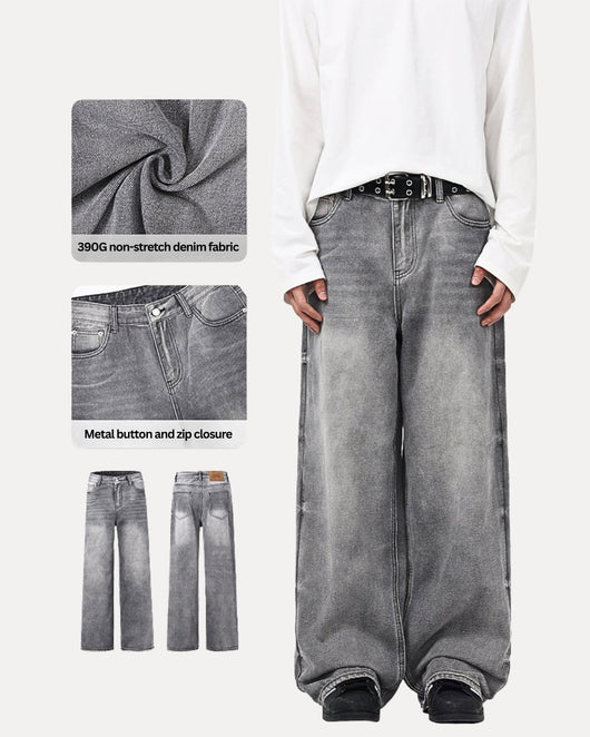 Grayflow Wide Leg Jeans