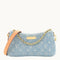 MINI DENIM BAG WITH CHAIN