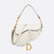 WHITE SADDLE BAG
