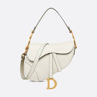 WHITE SADDLE BAG