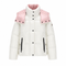white pink coat