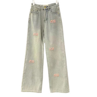 PINK LETTERS JEANS