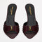 BORDEAUX LEATHER HEELS