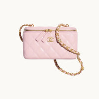 PINK WIDE BOX BAG