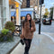 THE ECLAT CARDIGAN BROWN