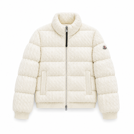 KNIT COTTON JACKET