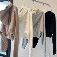 A ZIP UP HOODIE