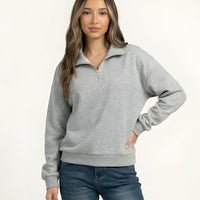 Halfmoon Zip Sweatshirt