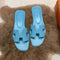it girl blue sandals