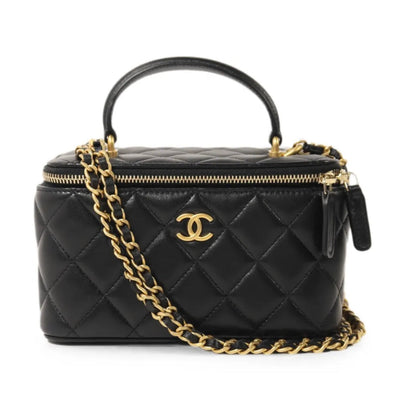 TOP HANDLE VANITY BAG